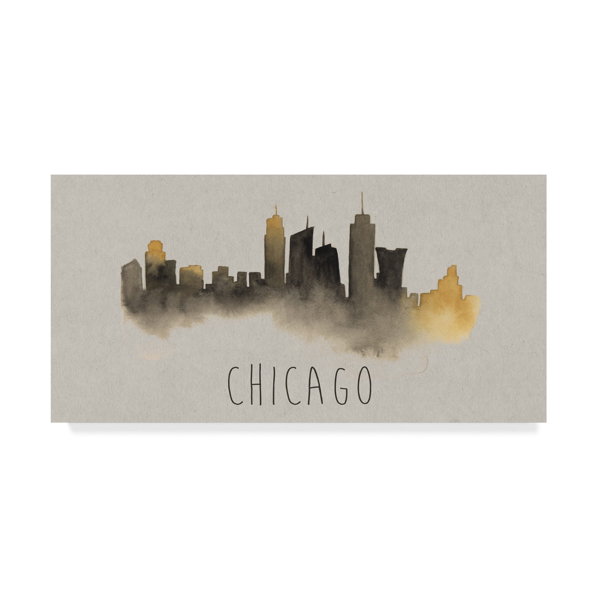 Trademark Fine Art 'City Silhouettes II' Canvas Art by Grace Popp