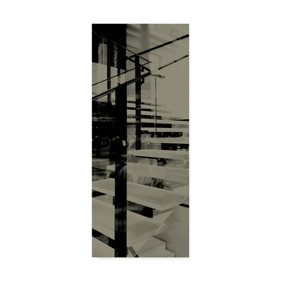 Trademark Fine Art 'City View III' Canvas Art by Tang Ling