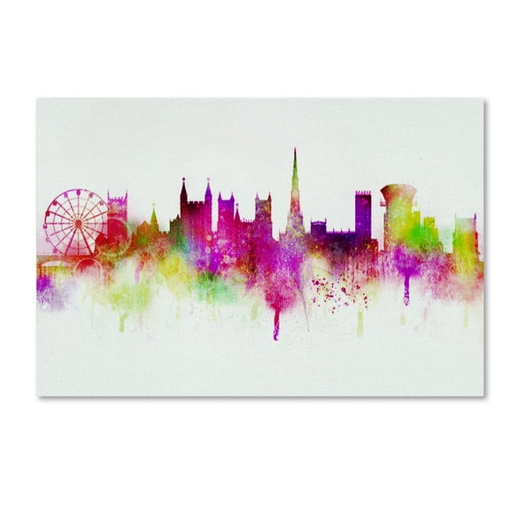 Trademark Fine Art 'Cityscape 2' Canvas Art by ALI Chris