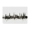 thumbnail image 1 of Trademark Fine Art Cityscape Canvas Art ' Lubeck Germany Skyline Black White ' by Michael Tompsett, 1 of 4
