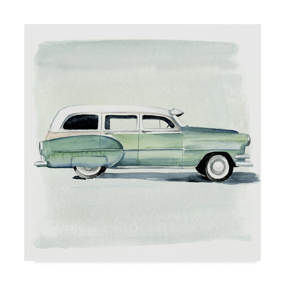 Trademark Fine Art 'Classic Autos III' Canvas Art by Jennifer Paxton Parker