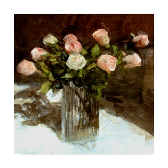 Trademark Fine Art 'Classic Flowers III' Canvas Art by Noah Bay