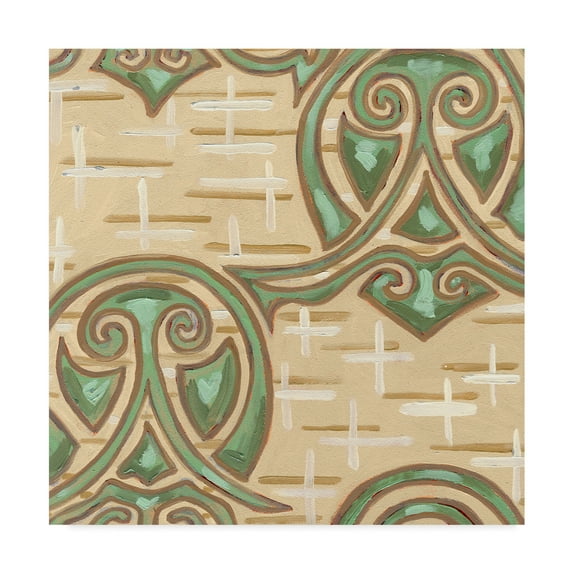 Trademark Fine Art 'Cleo Aqua IV' Canvas Art by Karen Deans