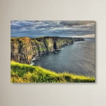 Trademark Fine Art "Cliffs of Moher Ireland" Canvas Art by Pierre Leclerc