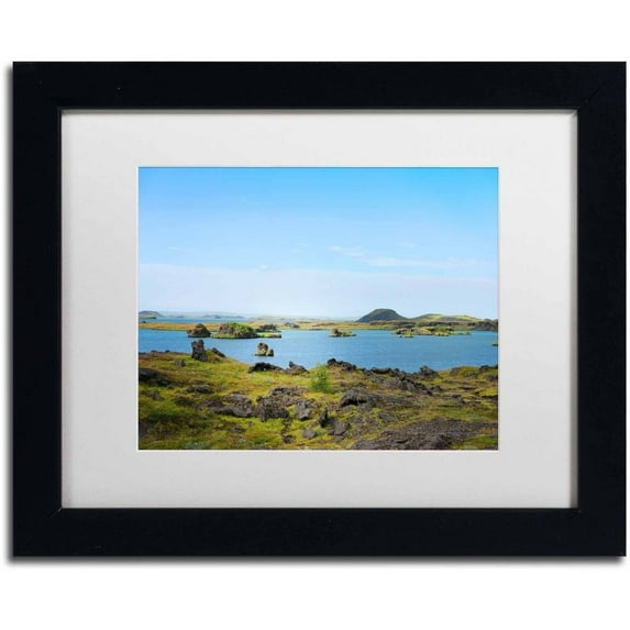 Trademark Fine Art 'Clouds Are Sleeping' Canvas Art by Philippe Sainte-Laudy, White Matte, Black Frame