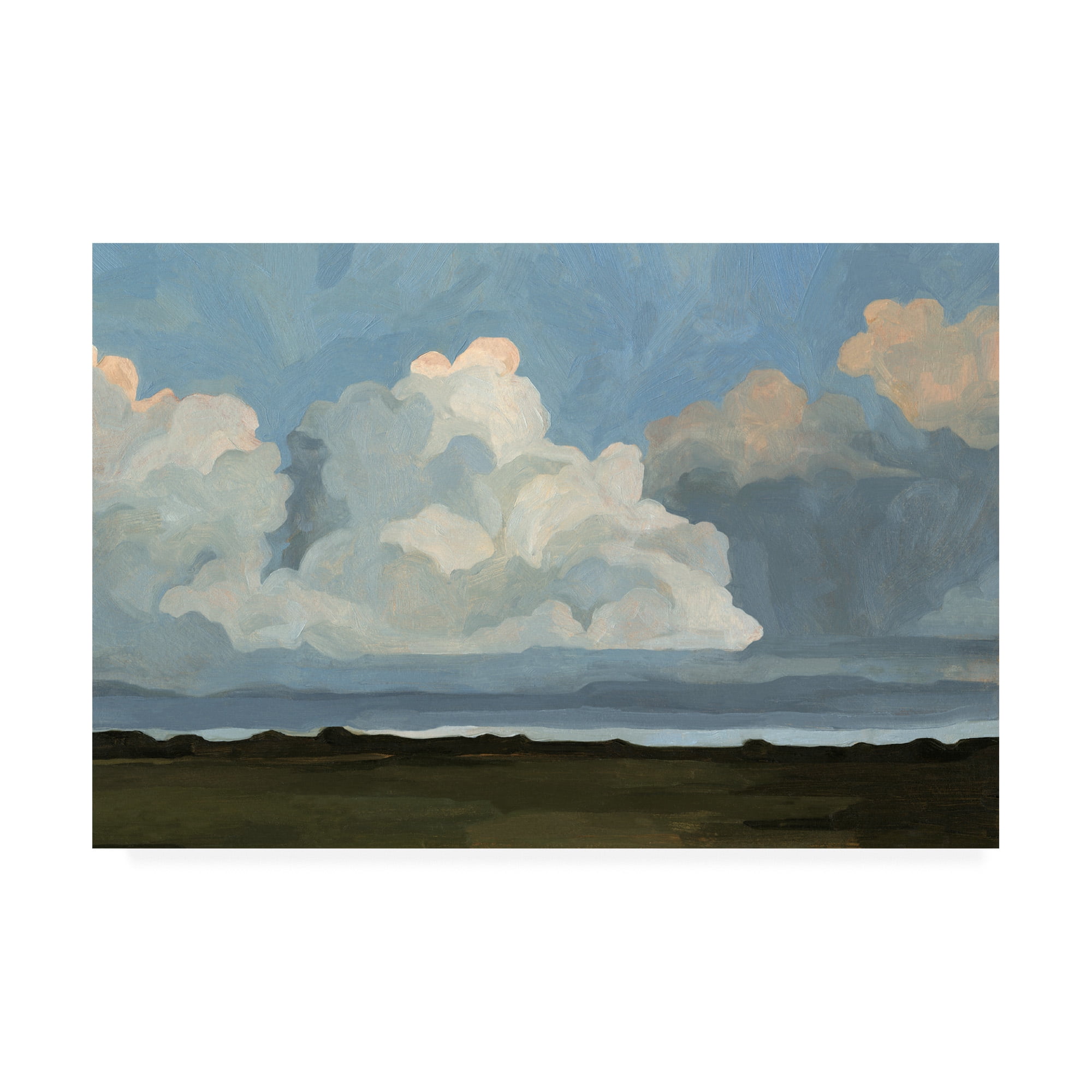 Trademark Fine Art 'Cloudscape I' Canvas Art by Emma Scarvey