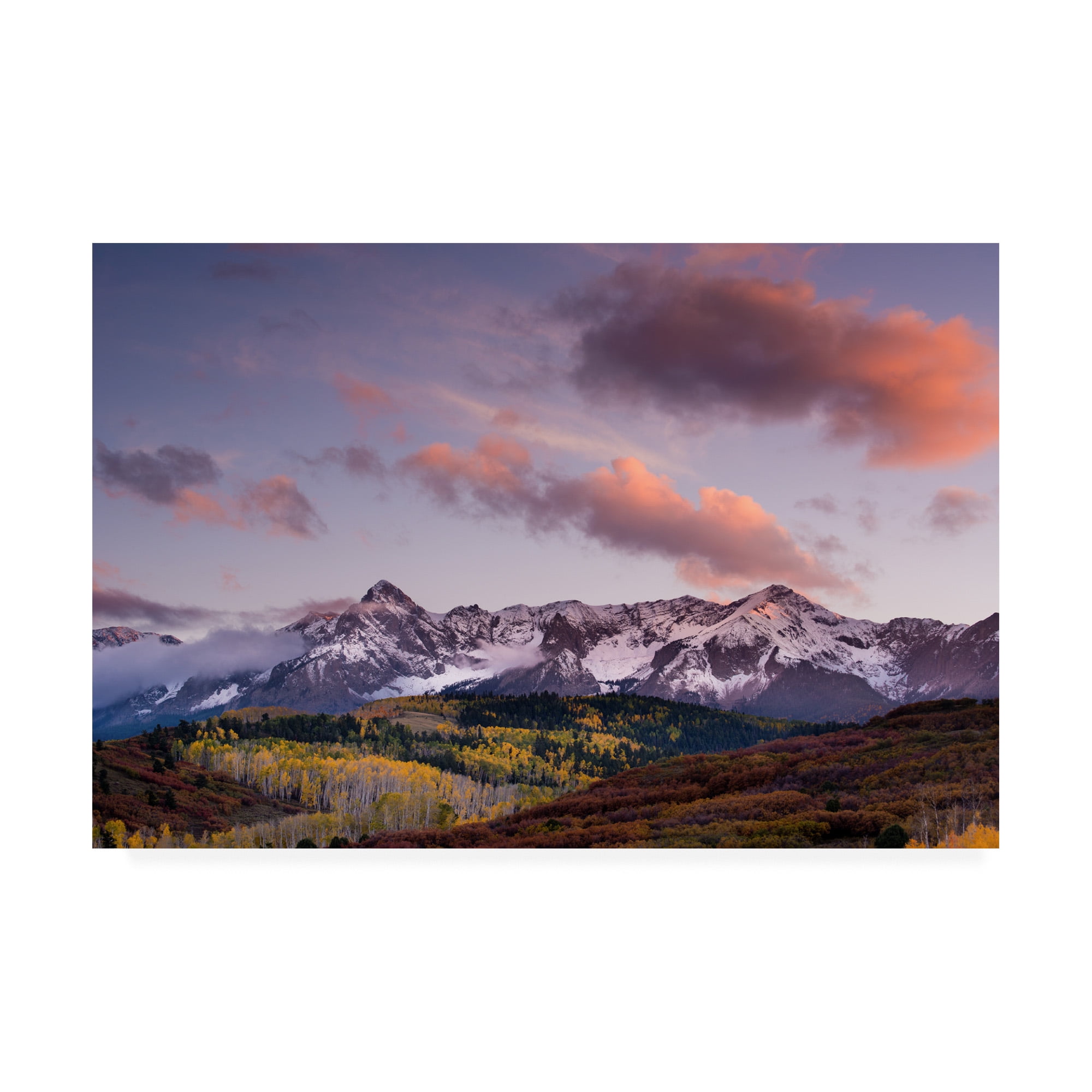 Trademark Fine Art 'Cloudscape Sunset 3' Canvas Art by Dan Ballard