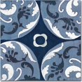 thumbnail image 1 of Trademark Fine Art "Coast Lines II Indigo and Cream" Canvas Art by Silvia Vassileva, 1 of 3