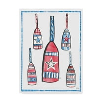 Trademark Fine Art 'Coastal Americana III' Canvas Art by Melissa Averinos