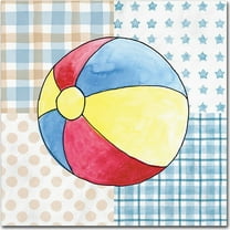 Trademark Fine Art Beth Grove Coastal Baby IV Canvas Wall Art - 14x14