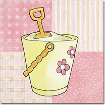 Trademark Fine Art Beth Grove Coastal Baby V Canvas Wall Art - 14x14