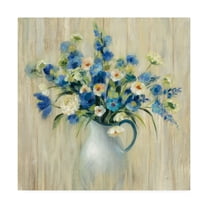 Trademark Fine Art 'Coastal Bouquet' Canvas Art by Silvia Vassileva