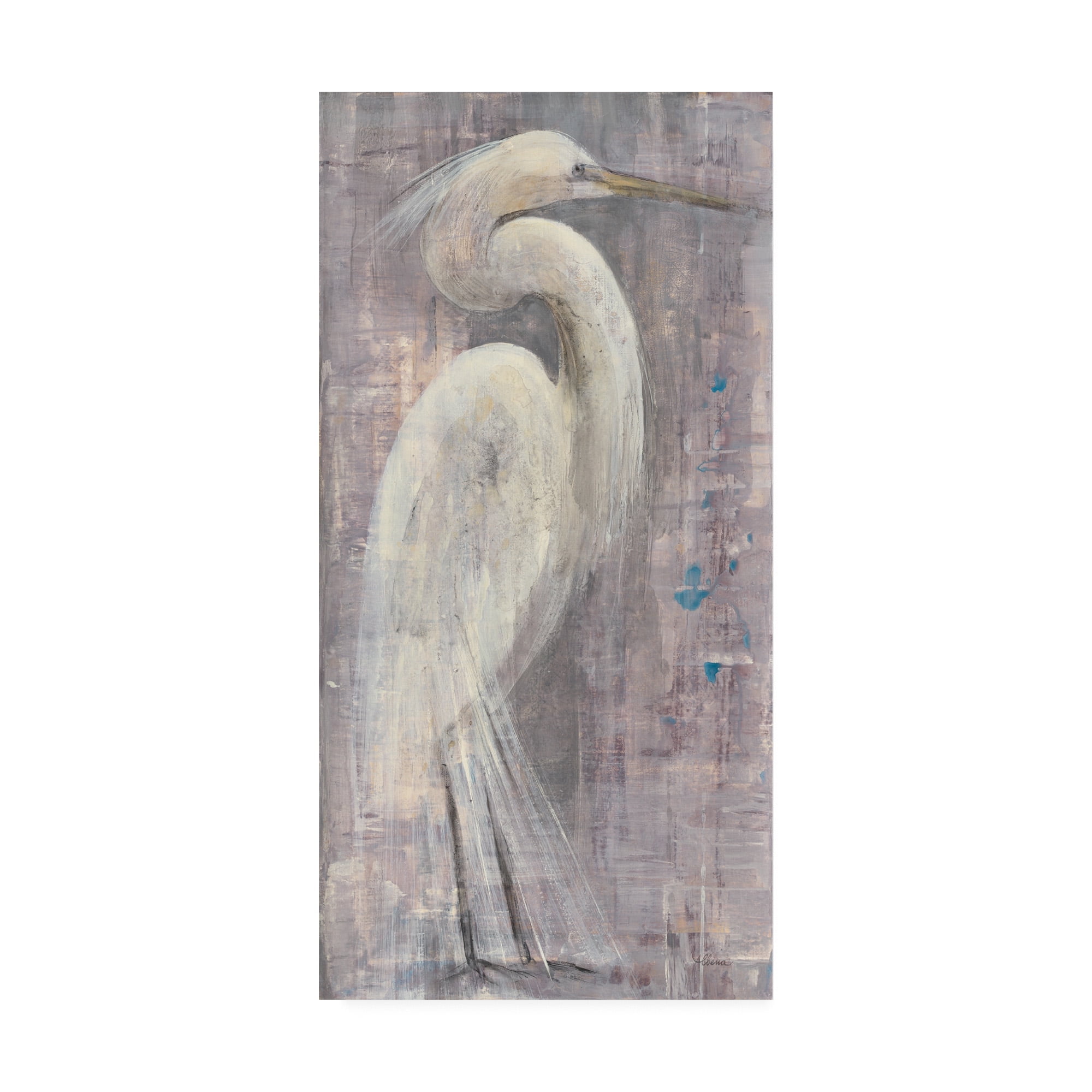 Albena Hristova 'Coastal Egret I' Canvas Art
