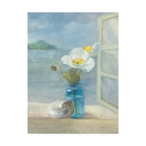 Trademark Fine Art 'Coastal Florals II' Canvas Art by Danhui Nai