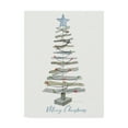thumbnail image 1 of Trademark Fine Art 'Coastal Holiday Tree III Red Merry Christmas' Canvas Art by Kathleen Parr McKenna, 1 of 3