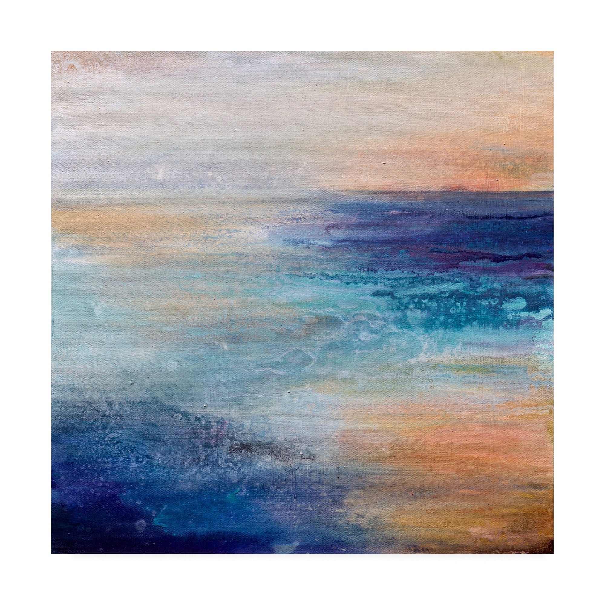 Trademark Fine Art 'Coastal Living' Canvas Art by Karen Hal