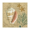 thumbnail image 1 of Trademark Fine Art 'Coastal Map Collage II' Canvas Art by Vision Studio, 1 of 4
