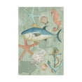 thumbnail image 1 of Trademark Fine Art 'Coastal Nautical 1' Canvas Art by Marietta Cohen Art And Design, 1 of 3