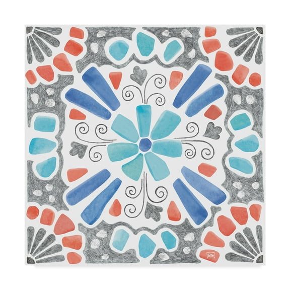 Trademark Fine Art 'Coastal Sea Life VIII' Canvas Art by Beth Grove