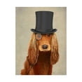 thumbnail image 1 of Trademark Fine Art 'Cocker Spaniel, Formal Hound And Hat' Canvas Art by Fab Funky, 1 of 3