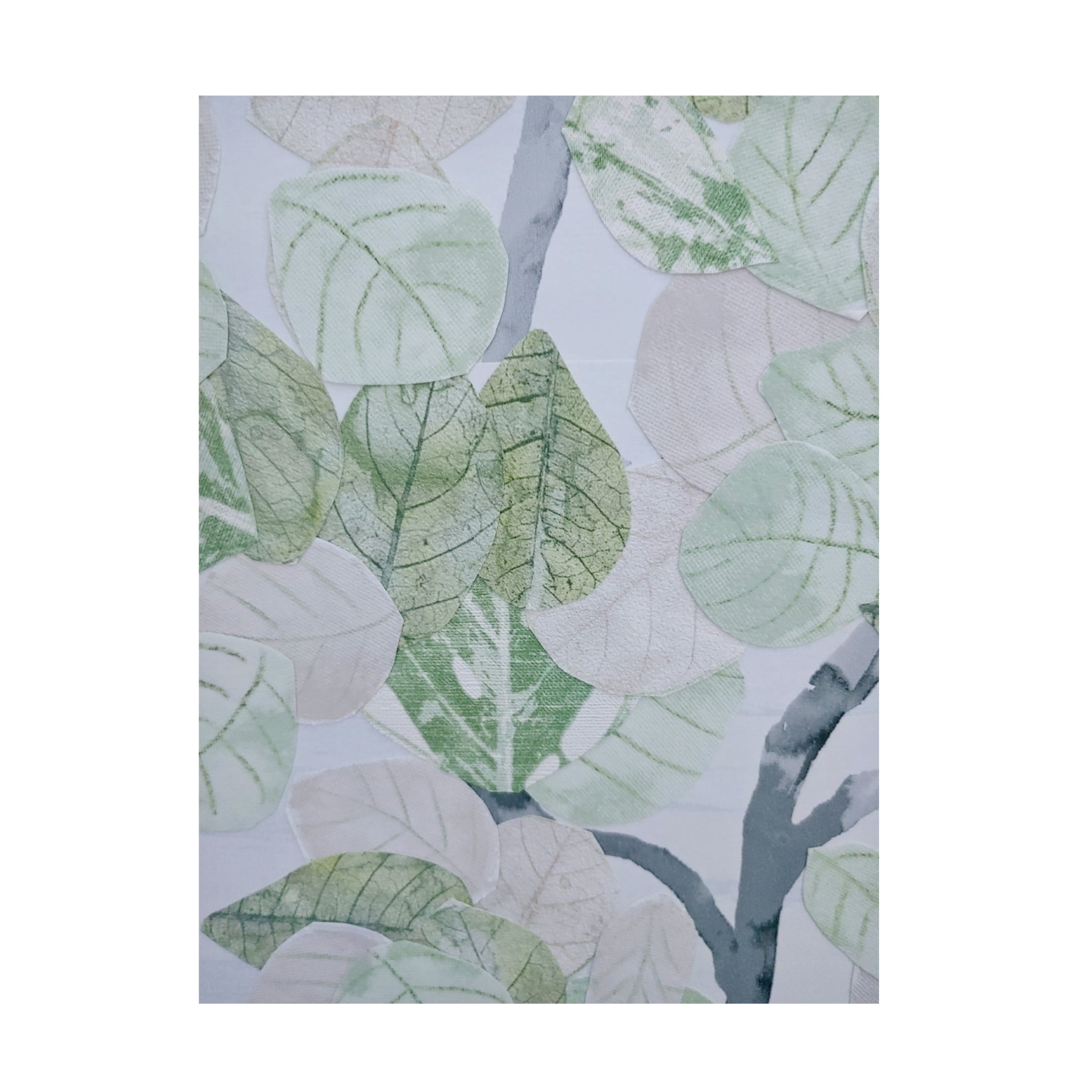 Trademark Fine Art Coco Good Aspen Spring Leaves II Canvas Wall Art