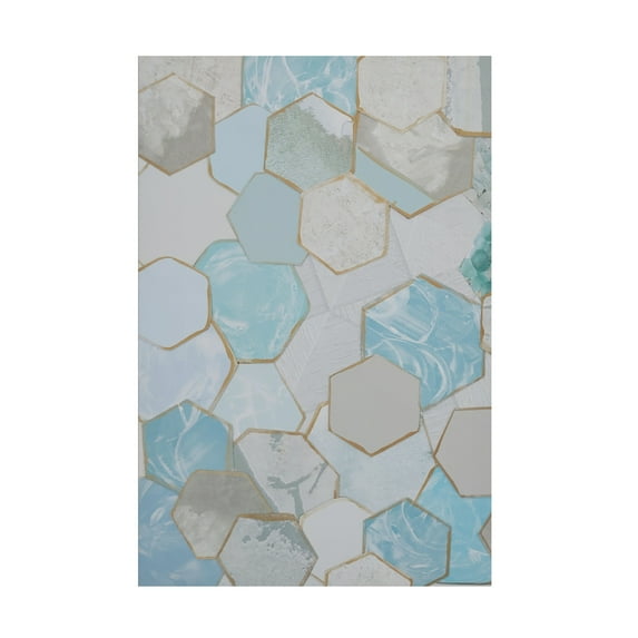 Trademark Fine Art Coco Good Mint Honeycomb I Canvas Wall Art