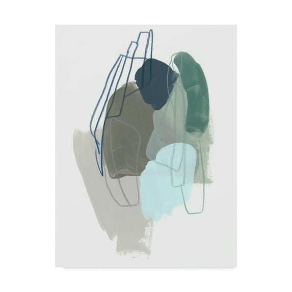 Trademark Fine Art 'Coda II' Canvas Art by June Erica Vess