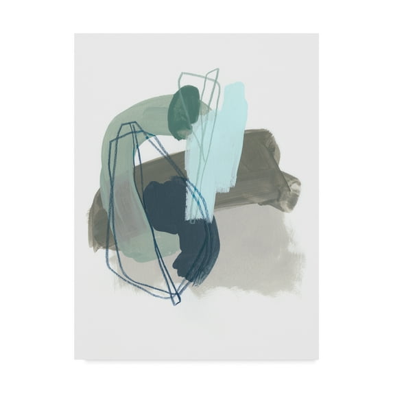 Trademark Fine Art 'Coda IX' Canvas Art by June Erica Vess