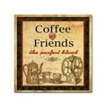 thumbnail image 1 of Trademark Fine Art 'Coffee And Friends' Canvas Art by Jean Plout, 1 of 3