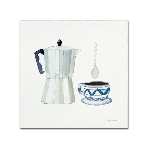 Trademark Fine Art 'Coffee Break VII' Canvas Art by Kathleen Parr McKenna