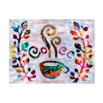 Trademark Fine Art 'Coffee' Canvas Art by Artpoptart