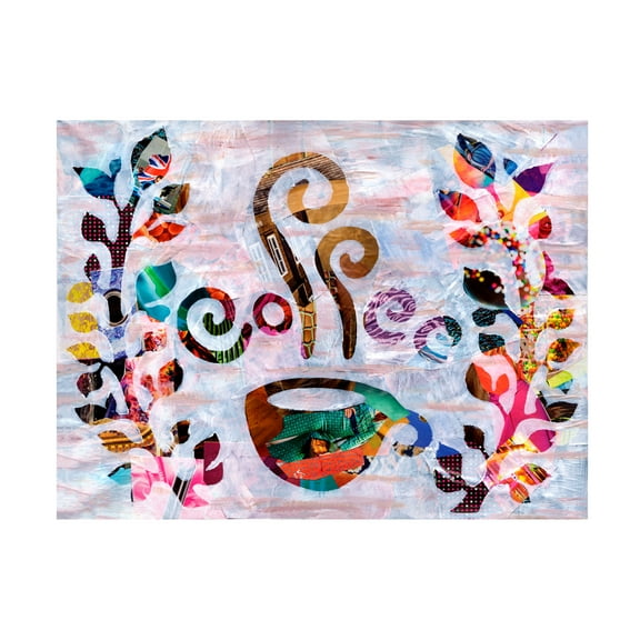 Trademark Fine Art 'Coffee' Canvas Art by Artpoptart