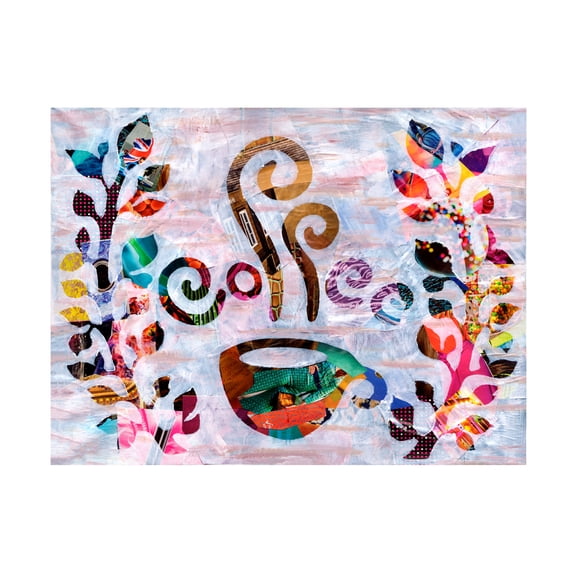 Trademark Fine Art 'Coffee' Canvas Art by Artpoptart