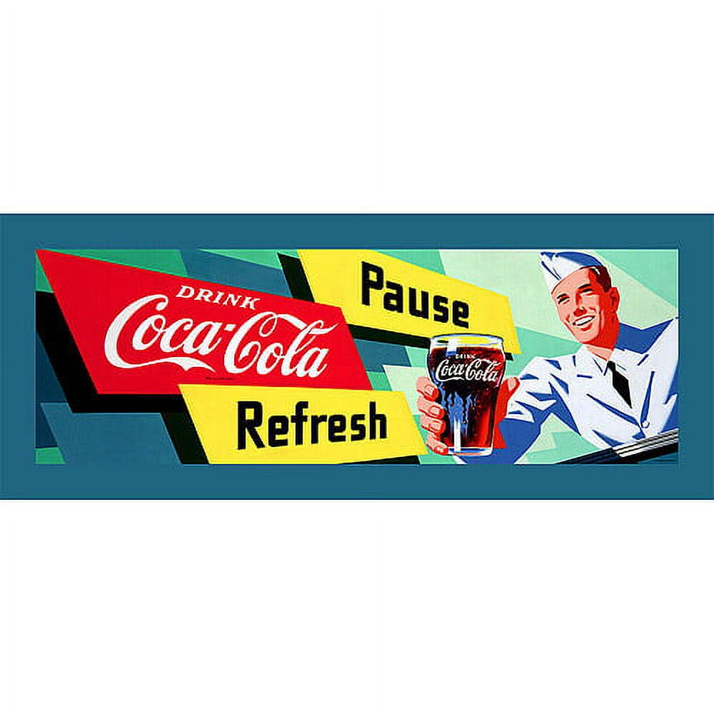 Trademark Fine Art "Coke Waiter" Canvas Art