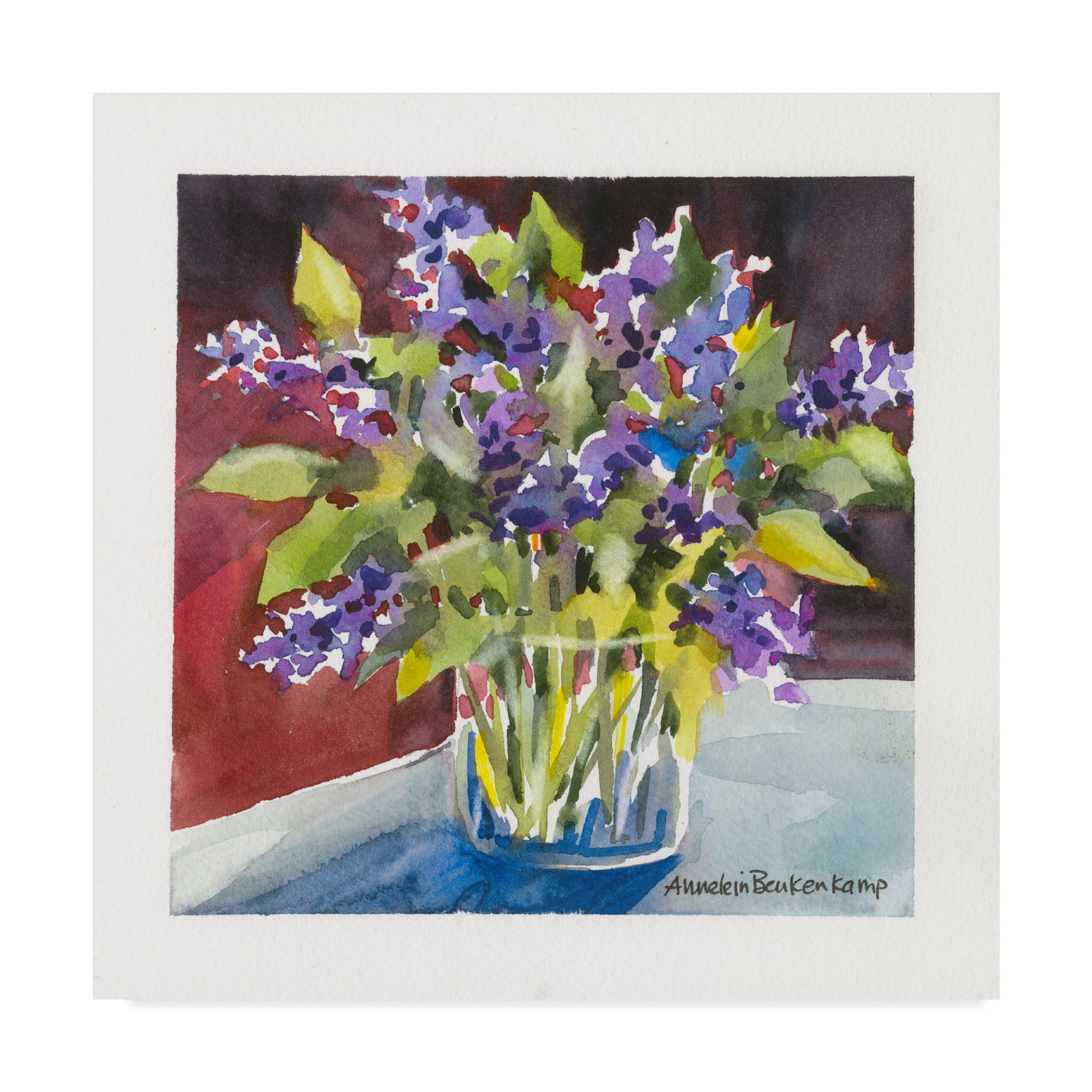 Trademark Fine Art 'Collection' Canvas Art by Annelein Beukenkamp