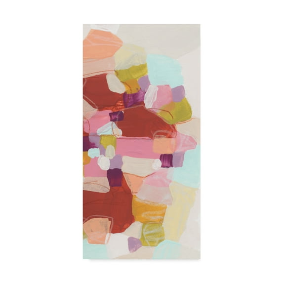 Trademark Fine Art 'Color Cartography III' Canvas Art by June Erica Vess