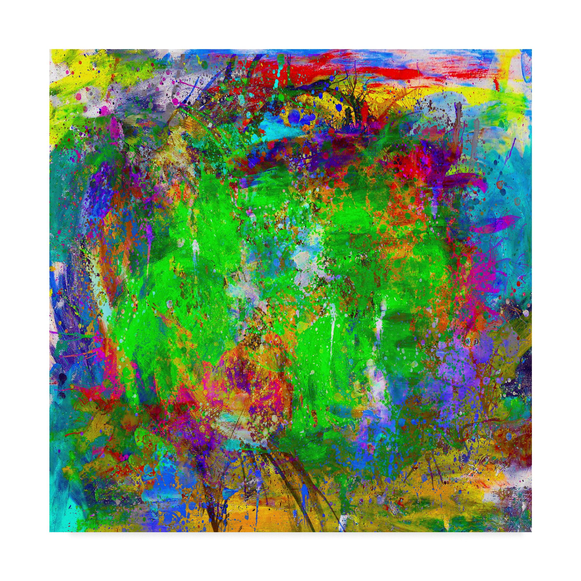 Trademark Fine Art 'Color Explosion Oc' Canvas Art by Ata Alishahi
