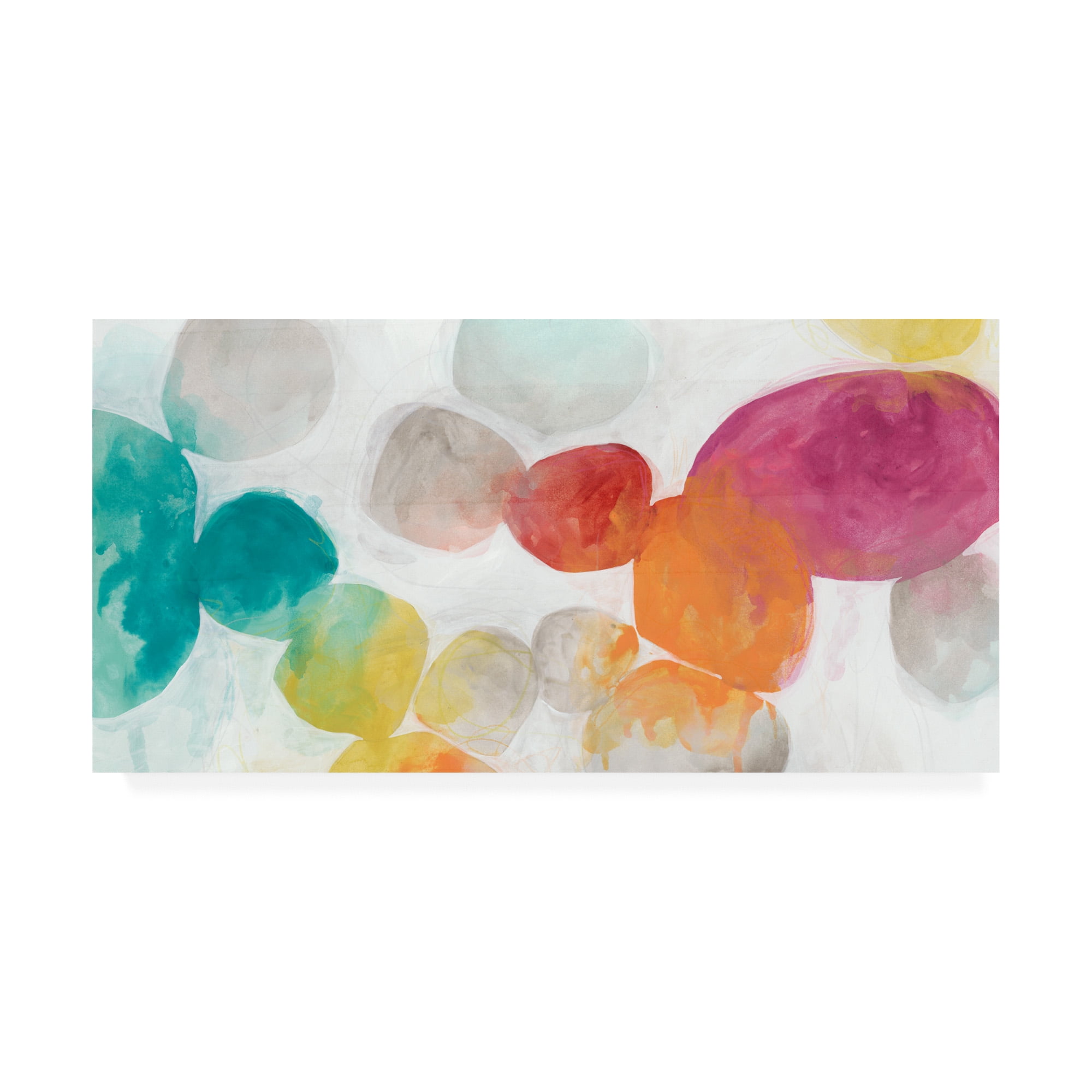 Trademark Fine Art 'Color Interplay I' Canvas Art by June Erica Vess