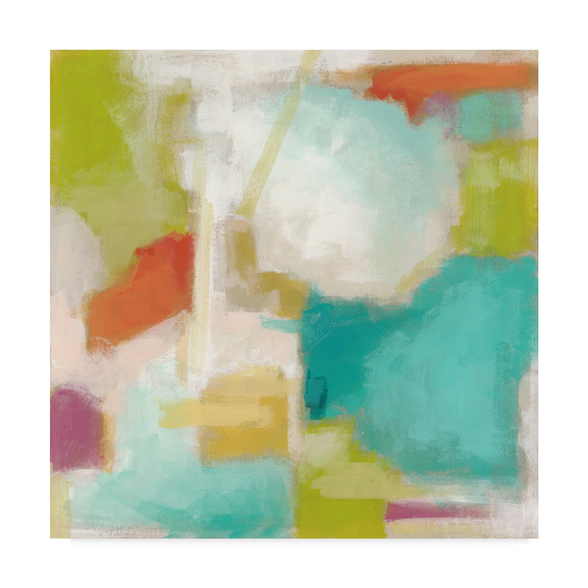 Trademark Fine Art 'Color Space I' Canvas Art by June Erica Vess