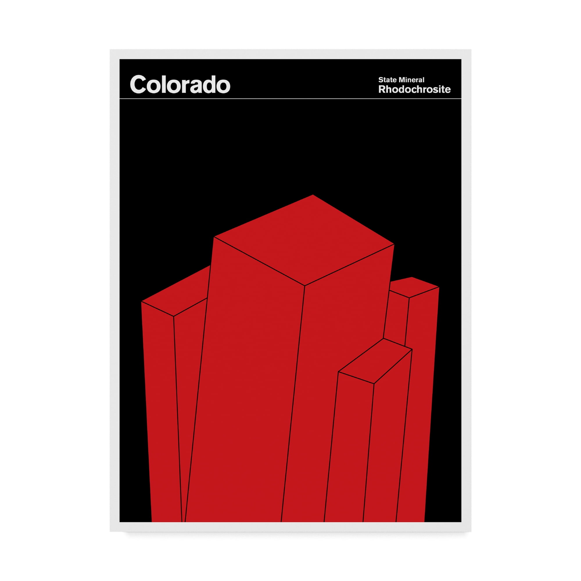 Trademark Fine Art 'Colorado Mineral' Canvas Art by Print Collection Artist