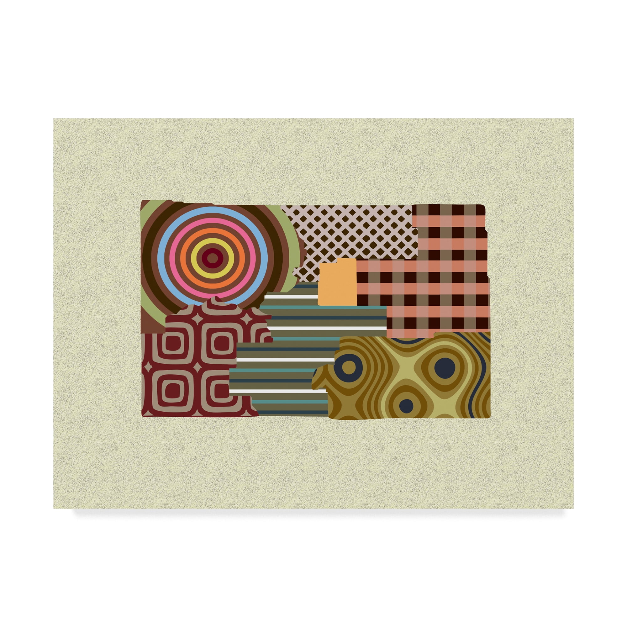 Trademark Fine Art 'Colorado State Map' Canvas Art by Lanre Adefioye