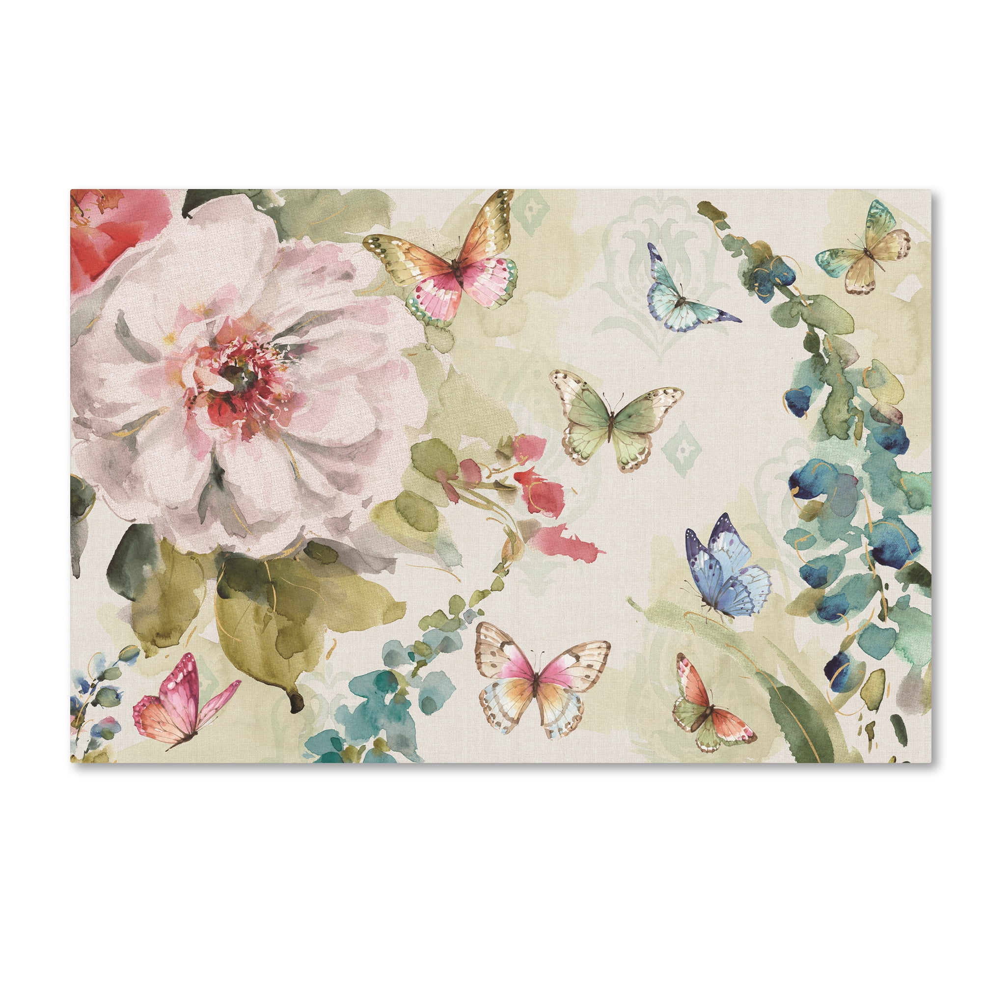 Trademark Fine Art 'Colorful Breeze XV' Canvas Art by Lisa Audit