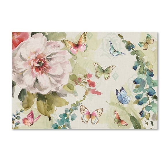 Trademark Fine Art 'Colorful Breeze XV' Canvas Art by Lisa Audit