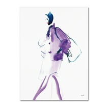 Trademark Fine Art 'Colorful Fashion IV' Canvas Art by Anne Tavoletti