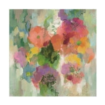 Trademark Fine Art 'Colorful Garden II' Canvas Art by Silvia Vassileva
