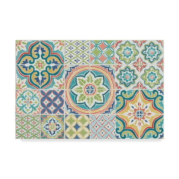 Trademark Fine Art 'Colorful Journey IV' Canvas Art by Pela Studio