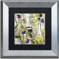 Trademark Fine Art "Colors Of Tuscany II" Canvas Art by Color Bakery, Black Matte, Silver Frame