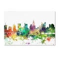 thumbnail image 1 of Trademark Fine Art 'Columbus Ohio Skyline SP' Canvas Art by Marlene Watson, 1 of 3