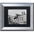 thumbnail image 1 of Trademark Fine Art "Combine" Canvas Art by Jason Shaffer, Black Matte, Silver Frame, 1 of 1