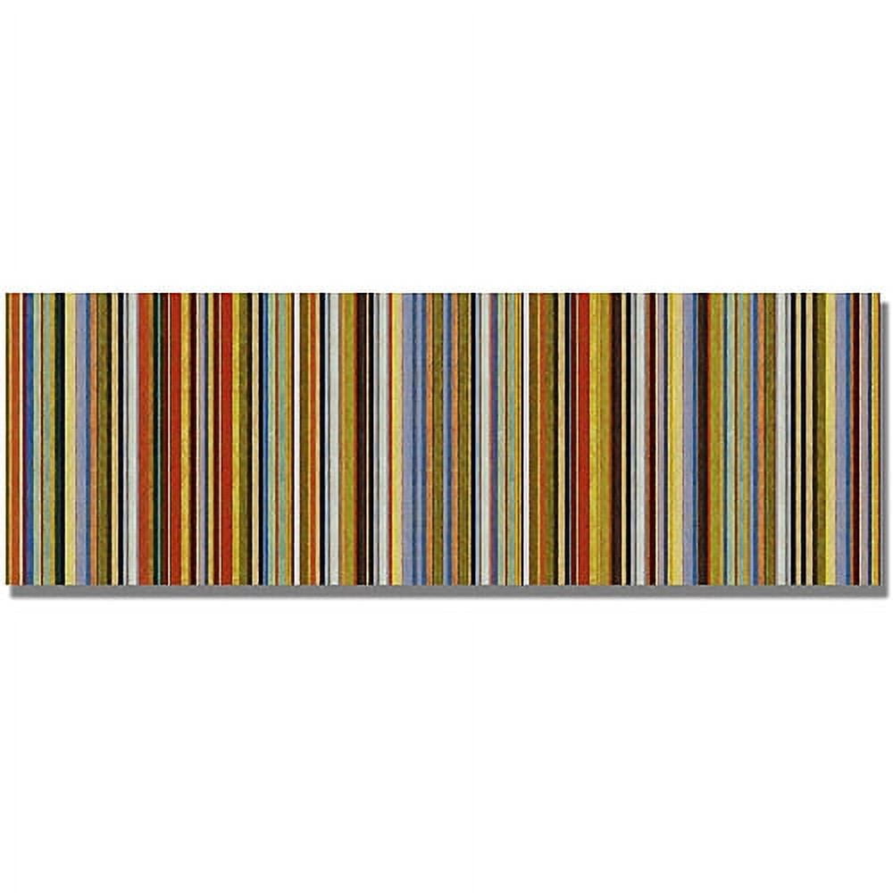 Trademark Fine Art "Comfortable Stripes VII" Canvas Wall Art by Michelle Calkins